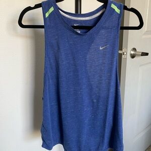 Nike tank top blue size M